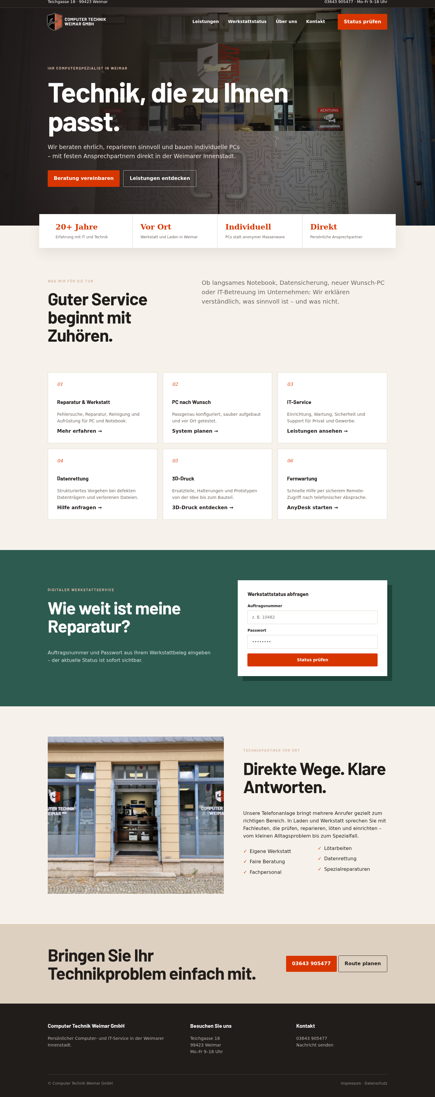 Vorschau Werkstatt Klar